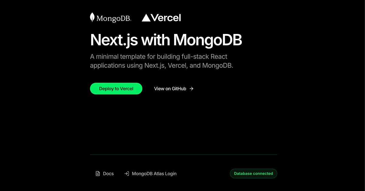 Mongo Atlas Starter Thumbnail