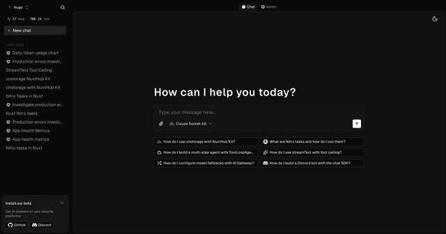 Chat SDK Knowledge Agent
